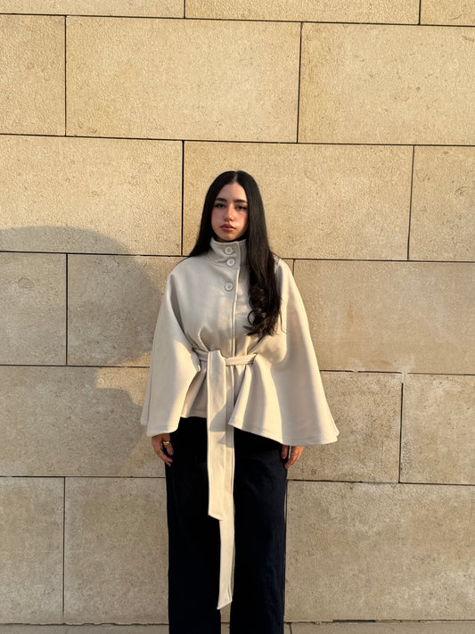 Lei Cape In Creme