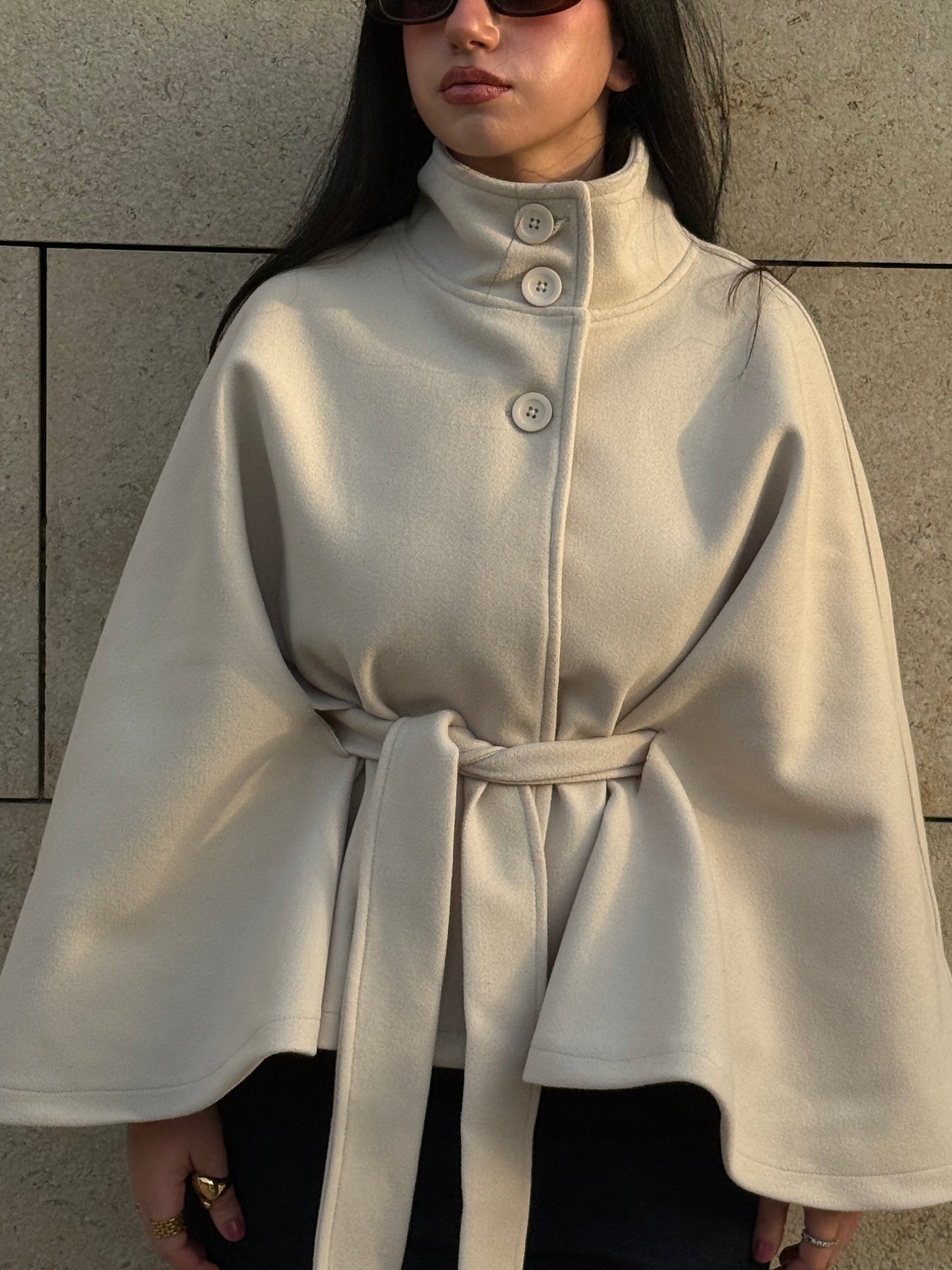 Lei Cape In Creme