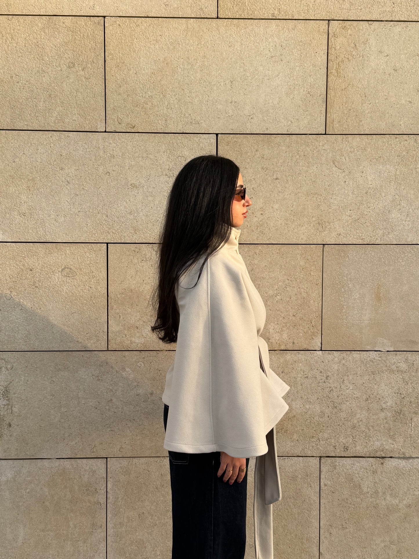 Lei Cape In Creme